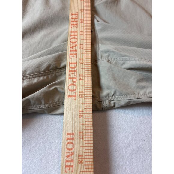 L.L. Beans  Cargo Capri Mens Convertible Cargo Short Beige Size 1x plus - Picture 7 of 15